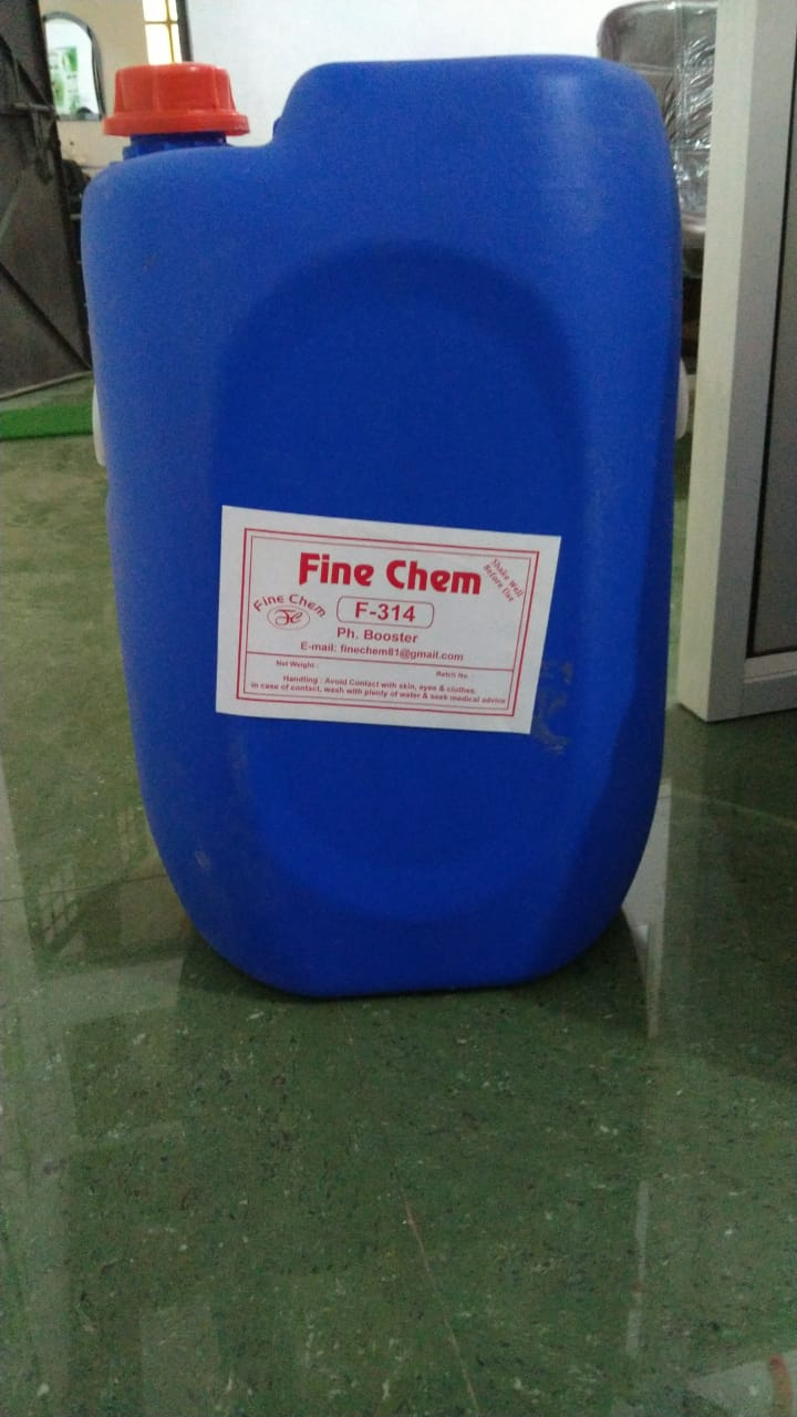 F-211 De-Scalant Jerry Can with Flaxseed Information Label