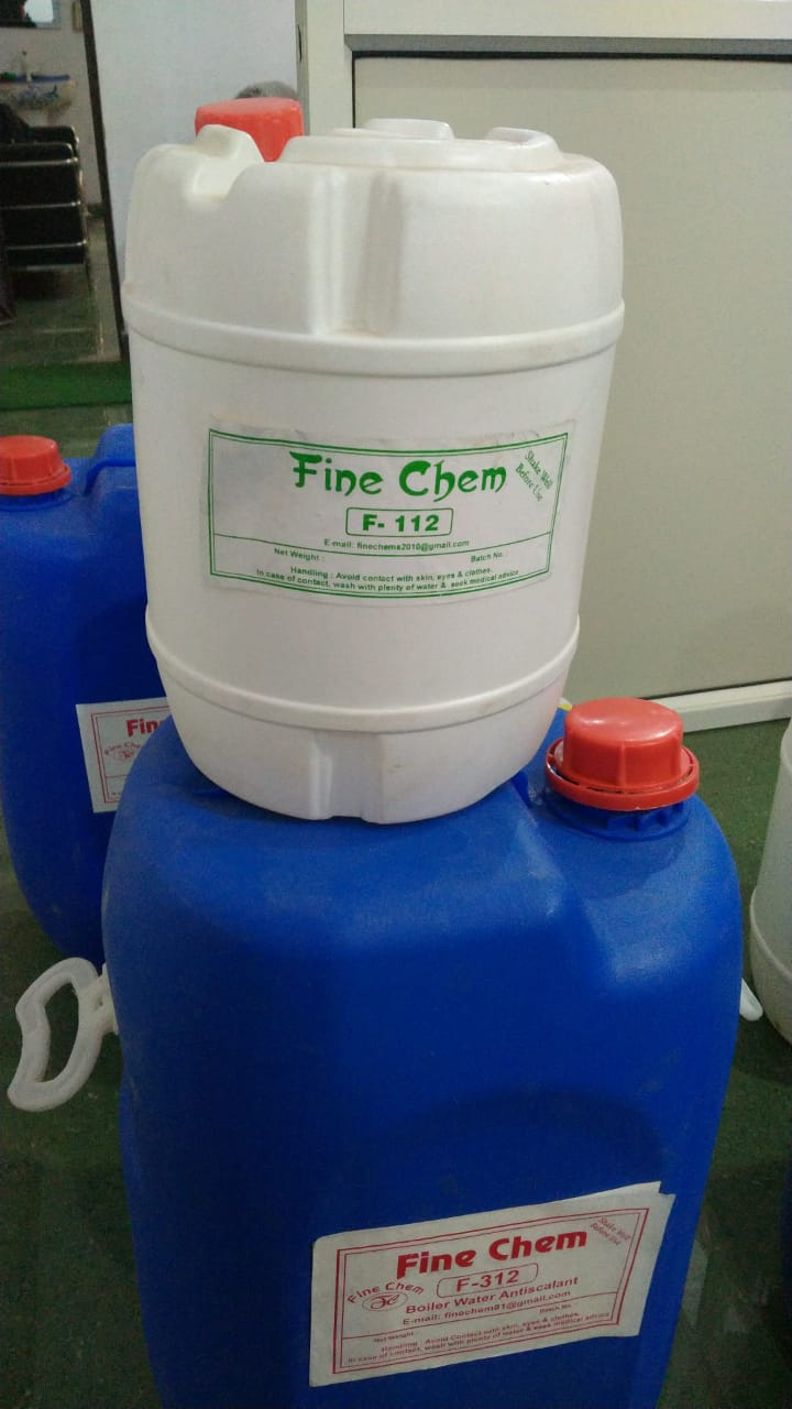 F-211 De-Scalant Jerry Can with Flaxseed Information Label